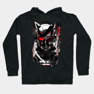 Robotic Cyber - Black and Red Hoodie